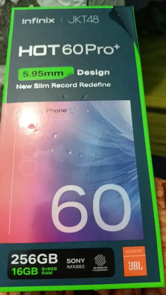 INFINIX HOT 60 PRO PLUS RAM 8GB/256GB | BARANG SECOND MULUS GARANSI