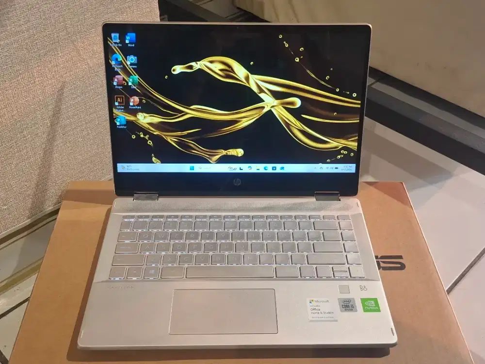 Laptop Hp x360 14-dh1xxx Toucahscreen,Nvidia MX130,i5 Gen 10,Ram 8/512