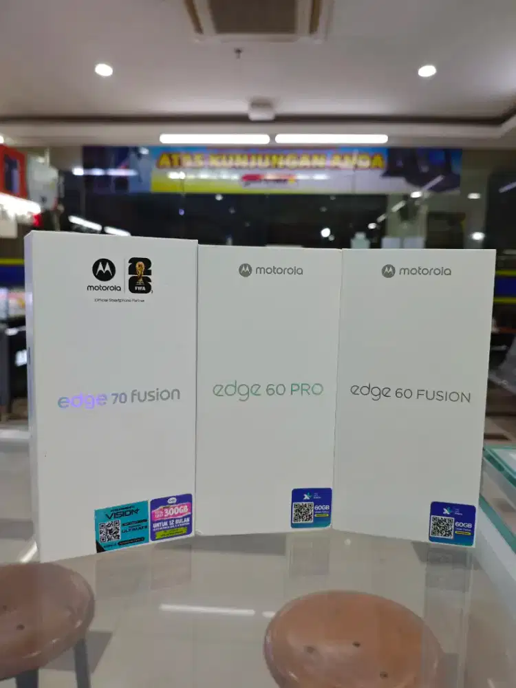 Motorola edge 70 fusion penerus 60 pro 5G ram 12gb garansi resmi
