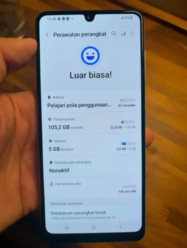 Samsung galaxy A31 RAM 8+8/128, NFC. (Baca deskripsi postingan)