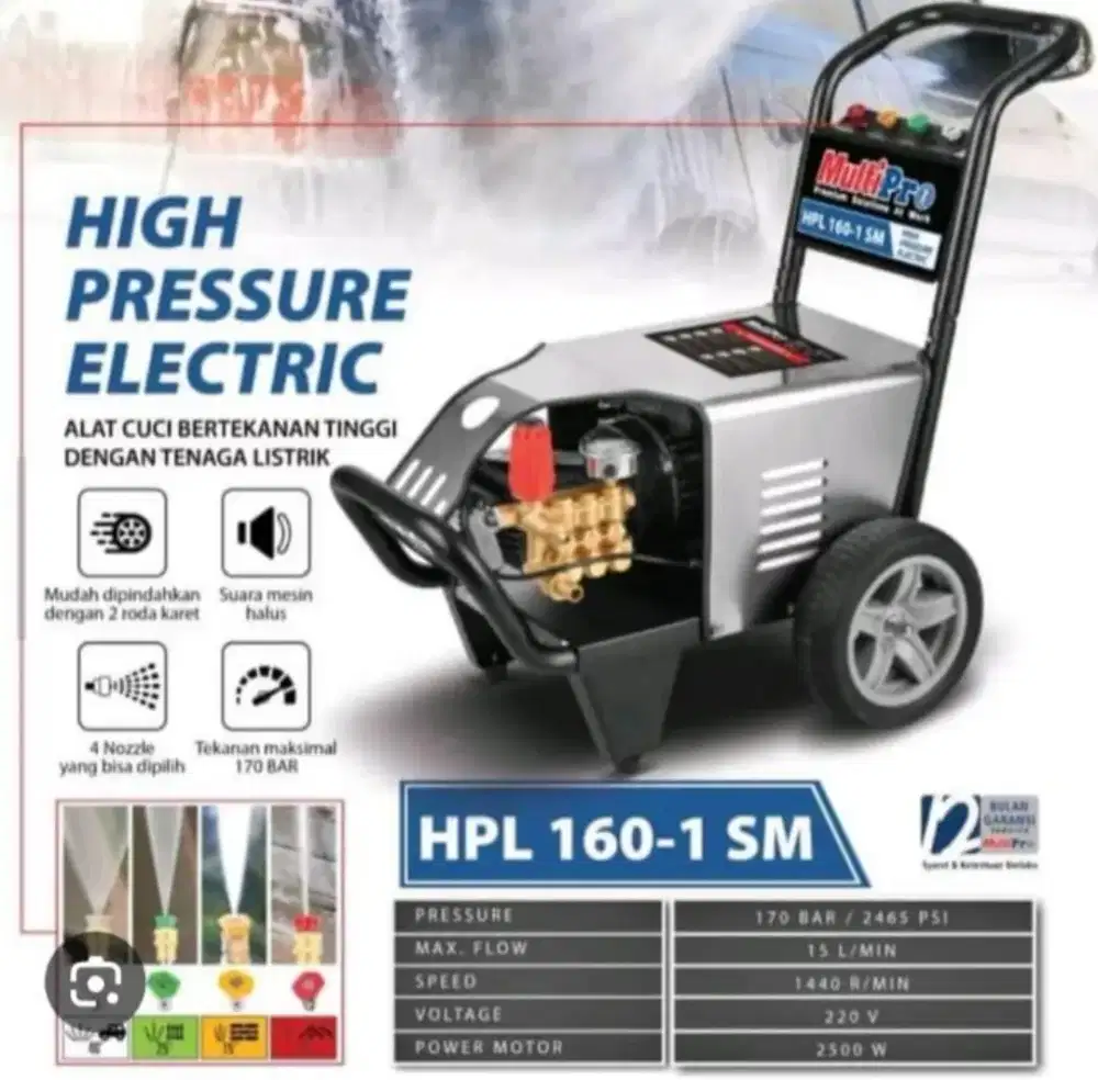 High presure elektrik  HPL 160 -1 SM