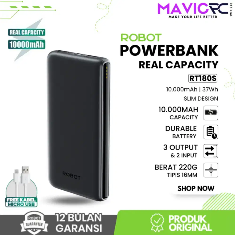 powerbank robot 10000mah
