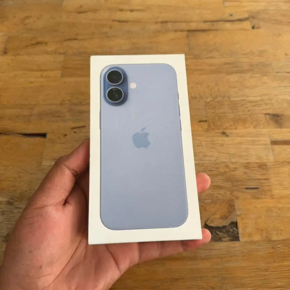 NEW SEGEL iPhone 17 256GB Mist Blue Garansi Resmi iBox 1 Tahun