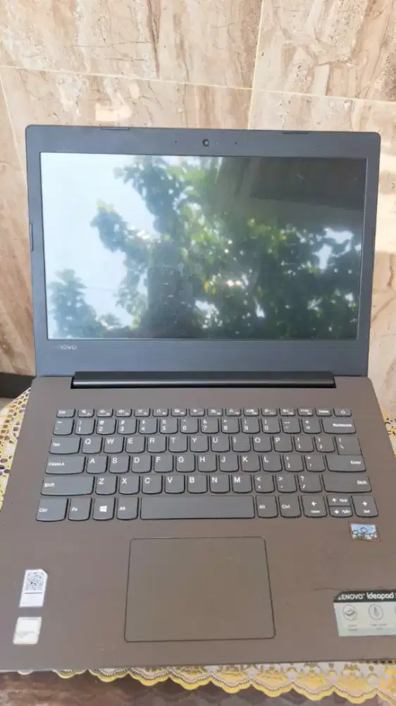 LENOVO IDEAPAD 330 HITAM - Mati total, buat Servis/Kanibal