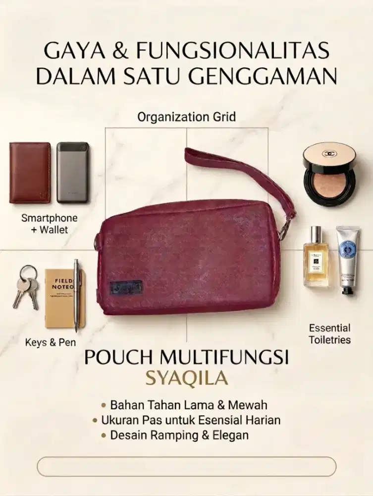 Tas slempang wanita elegan