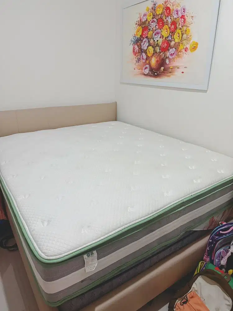 Jual kasur endorsment tidak pernah dipakai, Like new