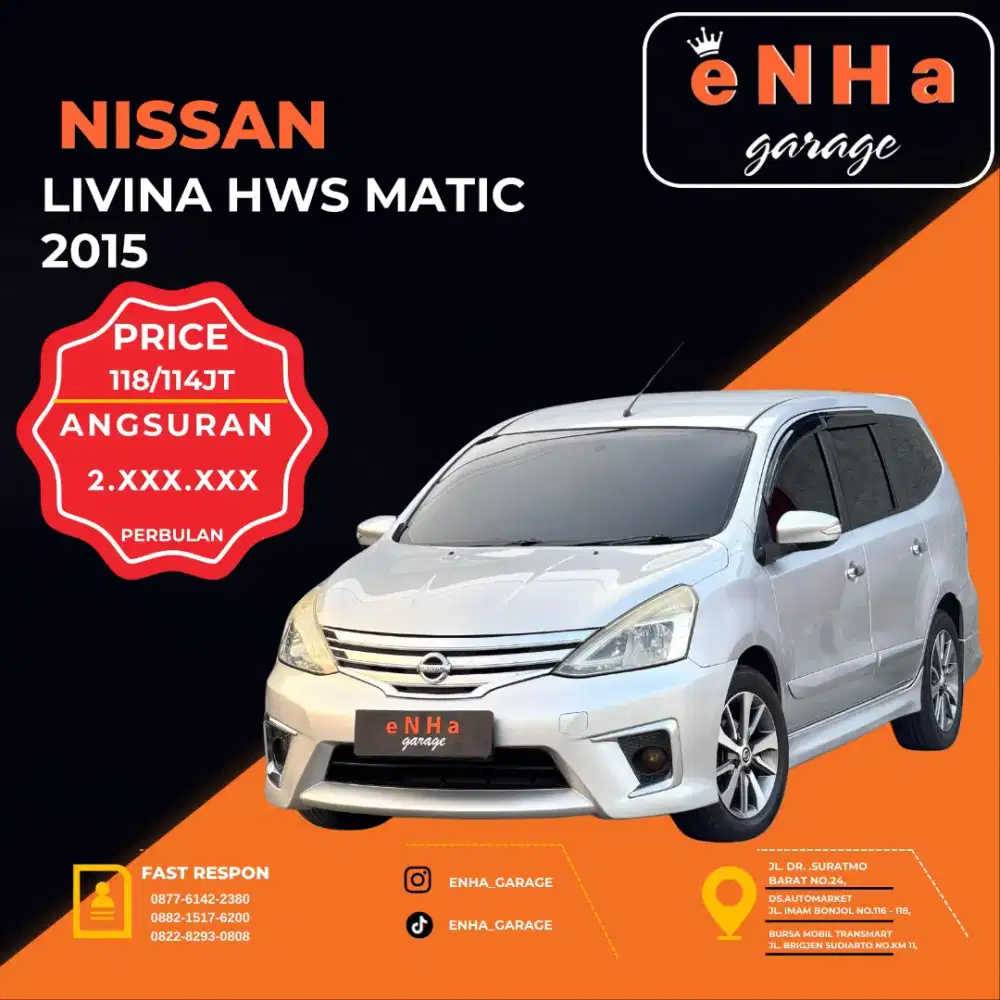 Grand Livina HWS 2015 matic