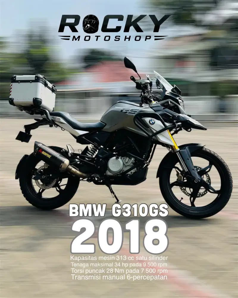 BMW G310GS 2018