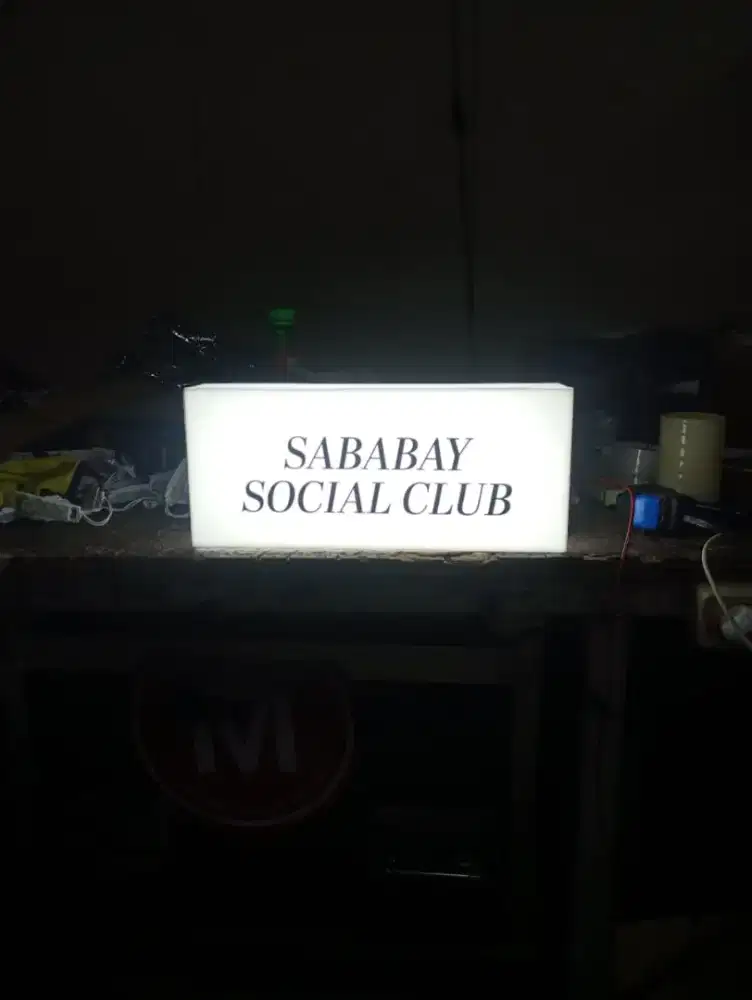 NEON BOX, HURUF TIMBUL, CUSTOM