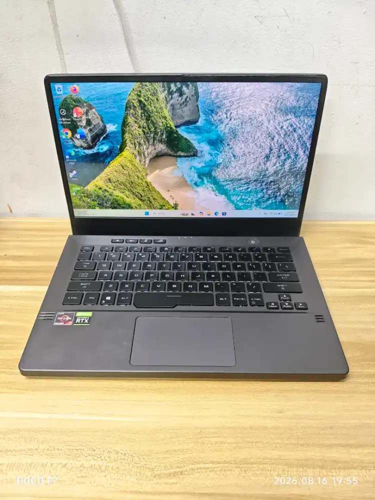 ASUS ROG ZEPHYRUS G14 GA401Q ANIMATRIX. RYZEN 7-5800HS. RTX 3050 TI 4G