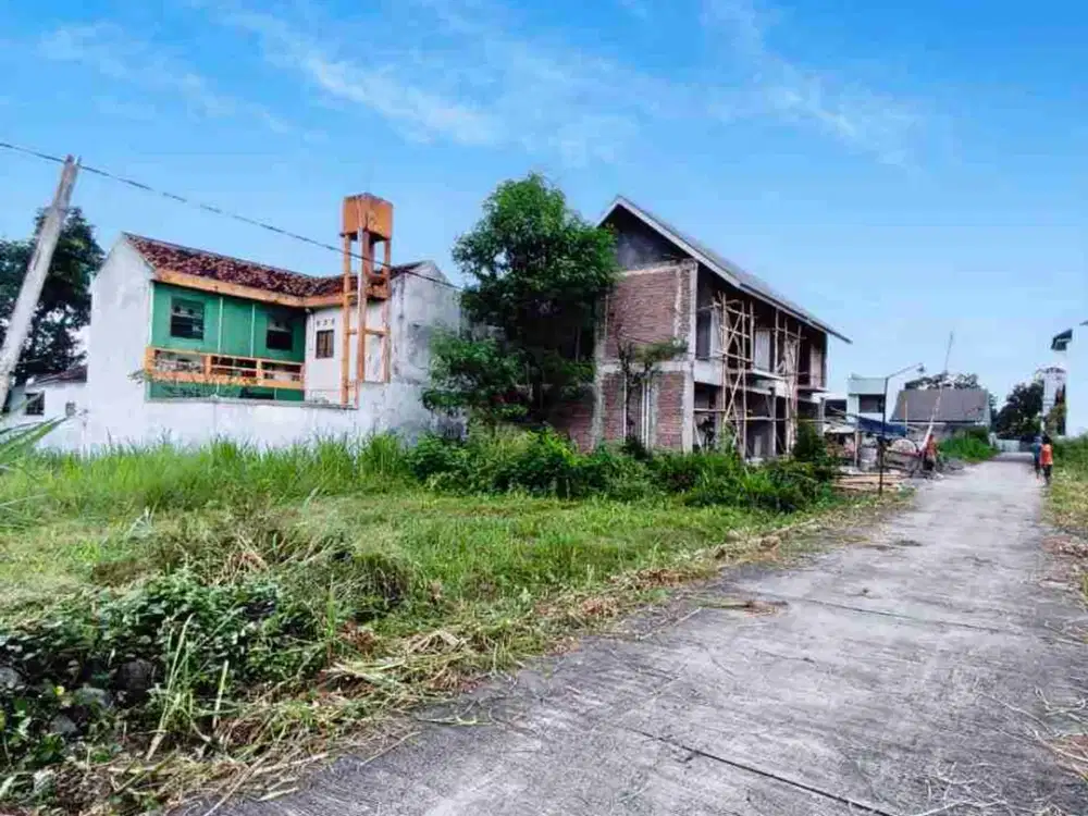 JUAL TANAH MURAH SHM, AREA STADION MAGUWOHARJO JOGJA VIEW MERAPI