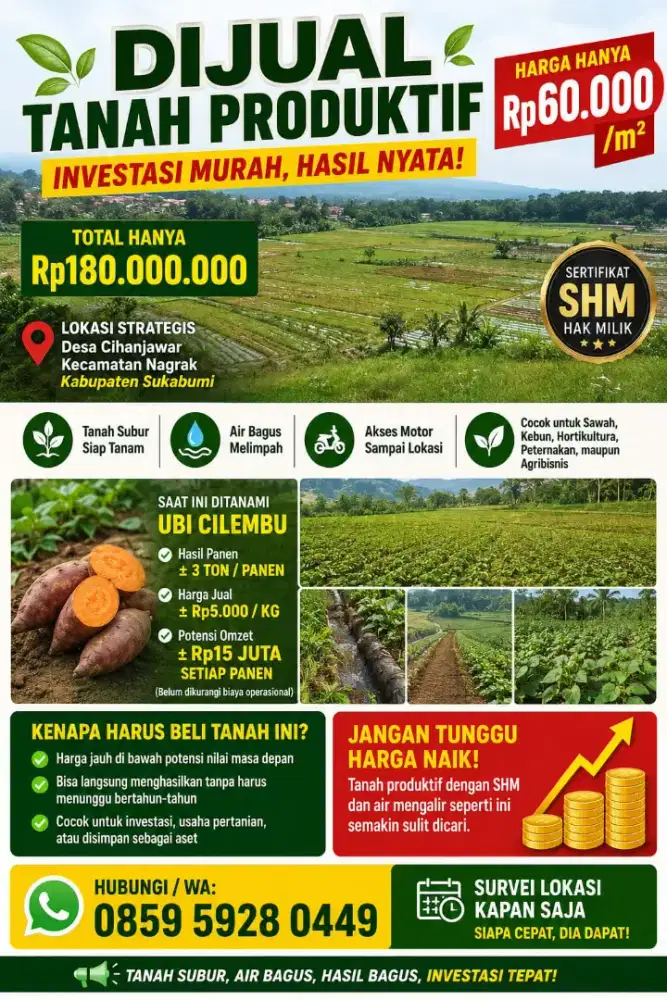 Tanah SHM 3000 M