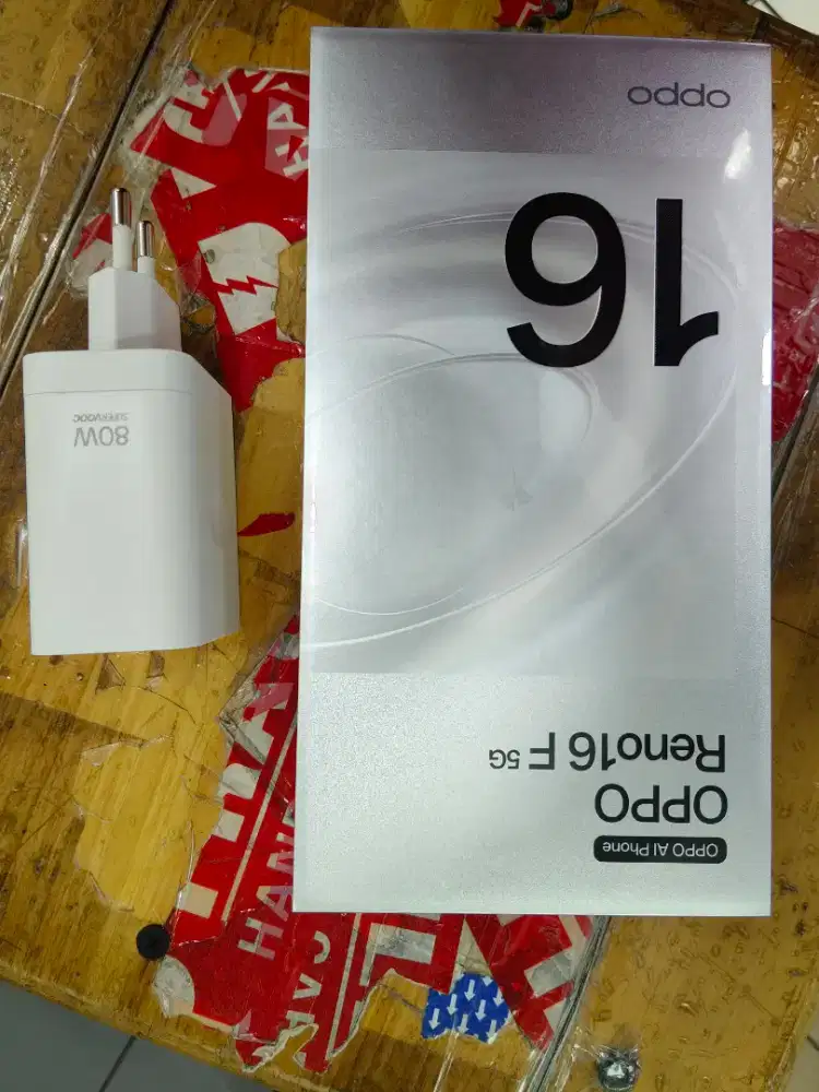 Dijual cepat OPPO RENO 16F 16/256GB echo pack
