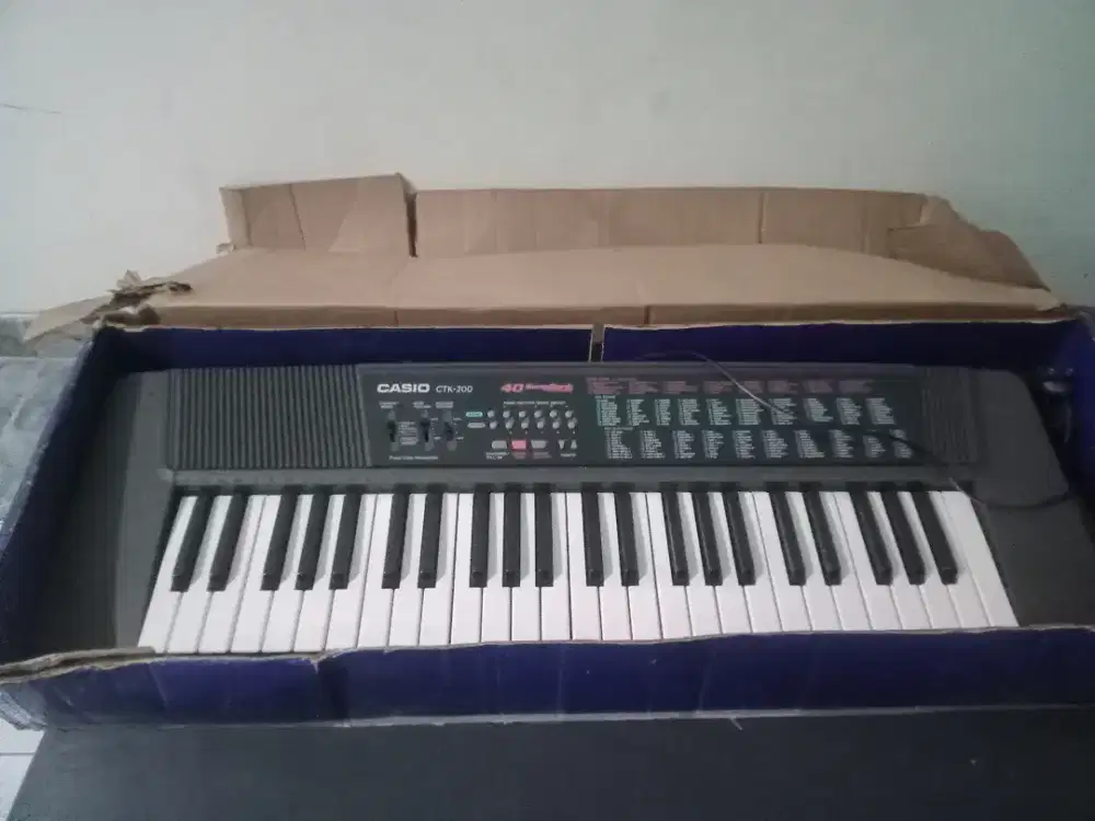 PIANO SONGBANK KEYBOARD MERK CASIO