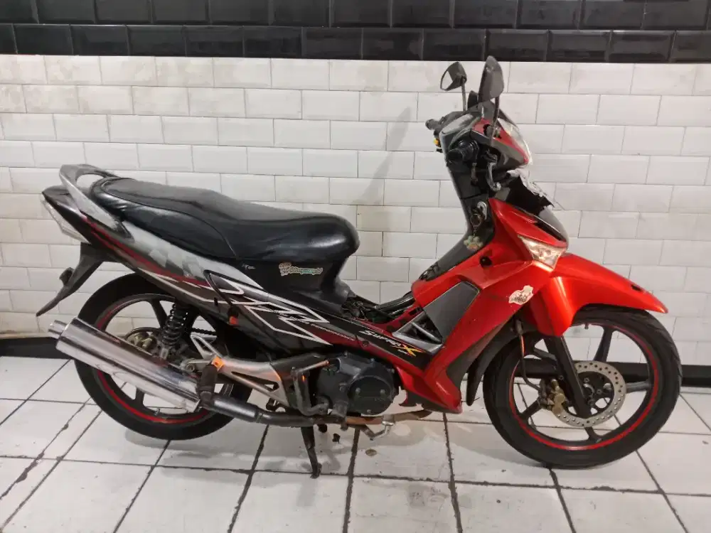 SUPRA X 125 KARBU TAHUN 2008 BAGUS MESIN STANDAR