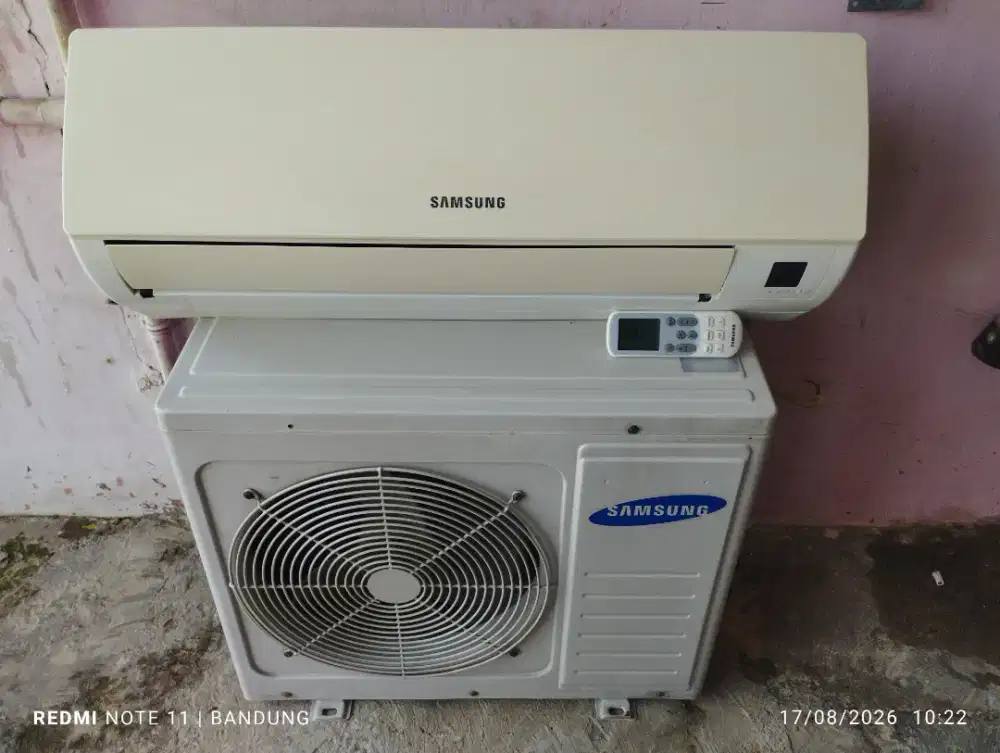 AC samsung R410a 1/2pk + pasang garansi