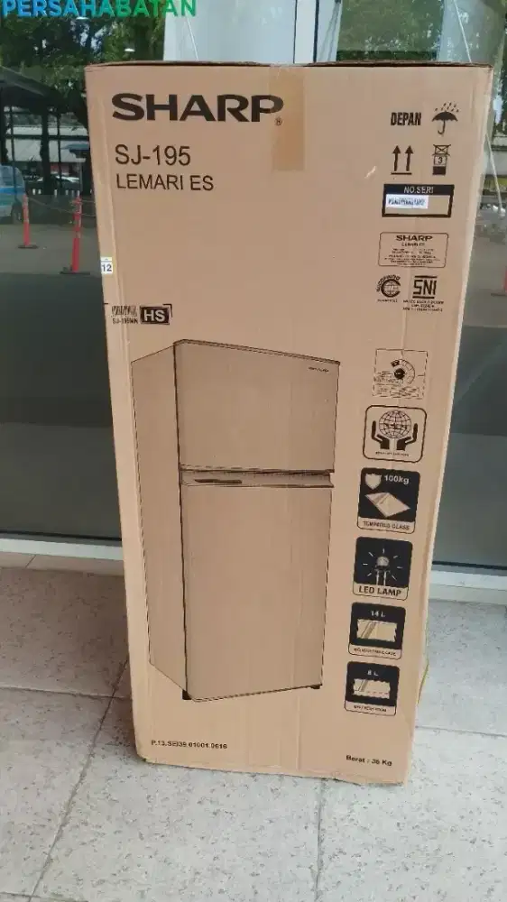 FORSALE Kulkas 2 pintu new.