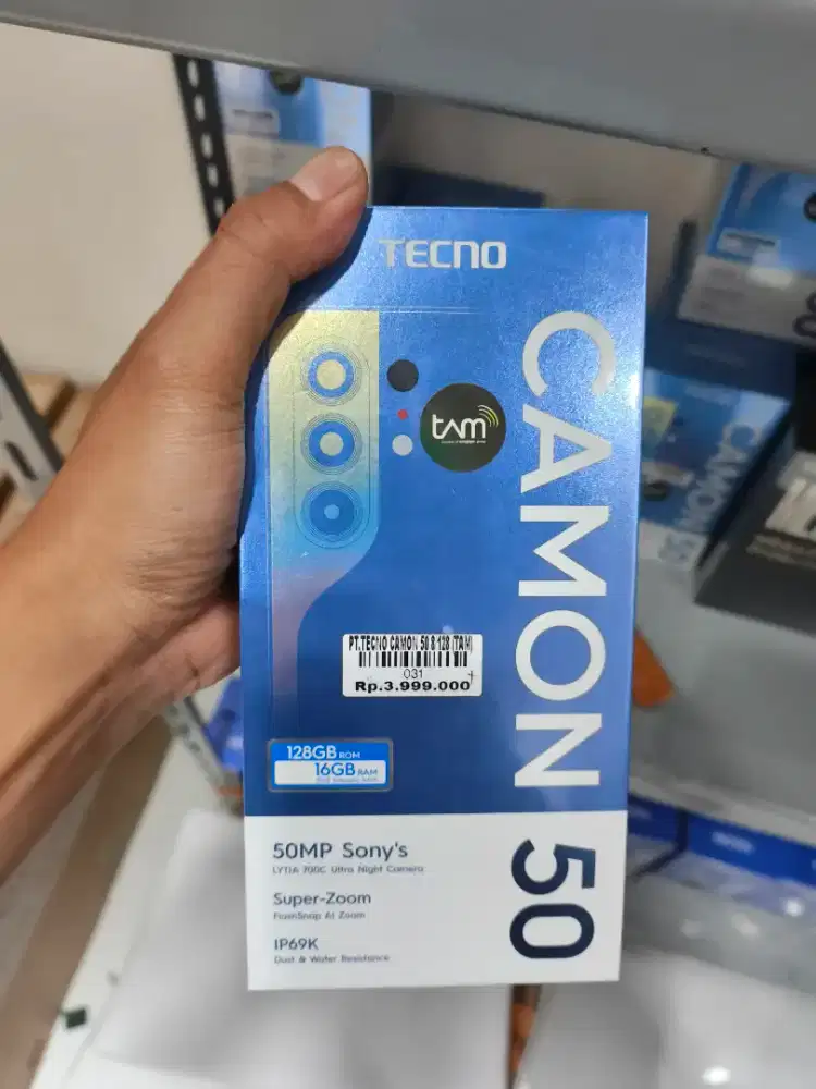 TECNO CAMON 50 8/128GB | ATLANTIS DAHSYAT