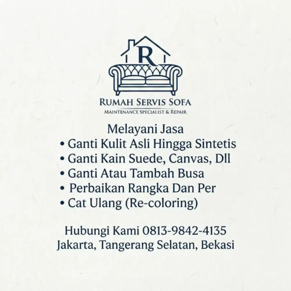 Jasa Servis Sofa