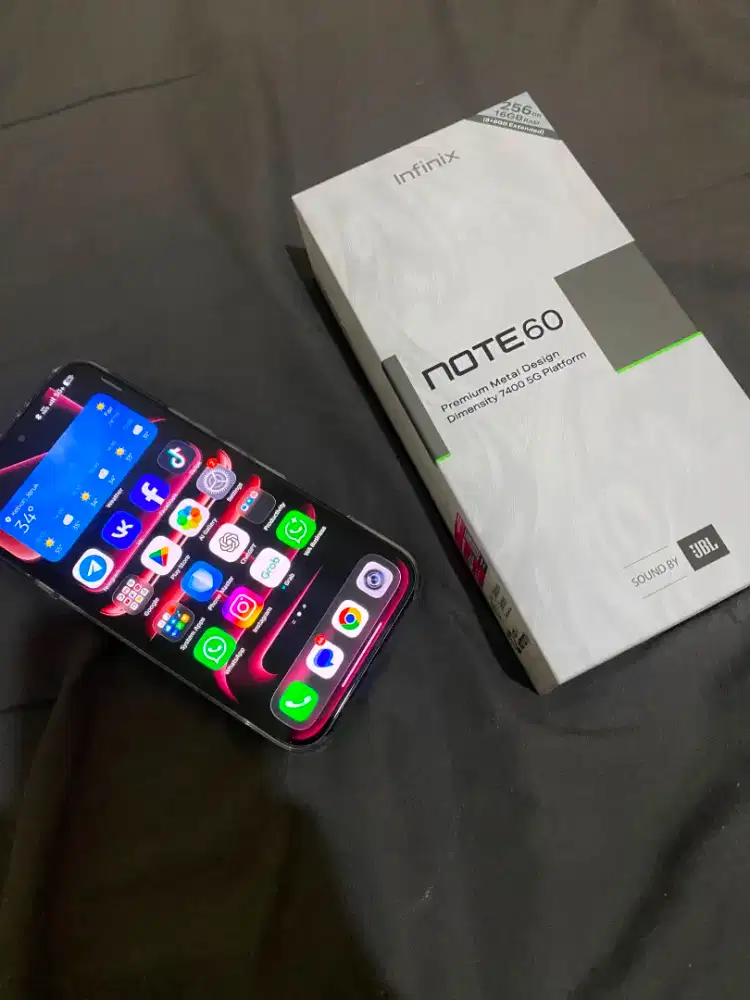 Infinix note 60 8/256GB (GARANSI ON)
