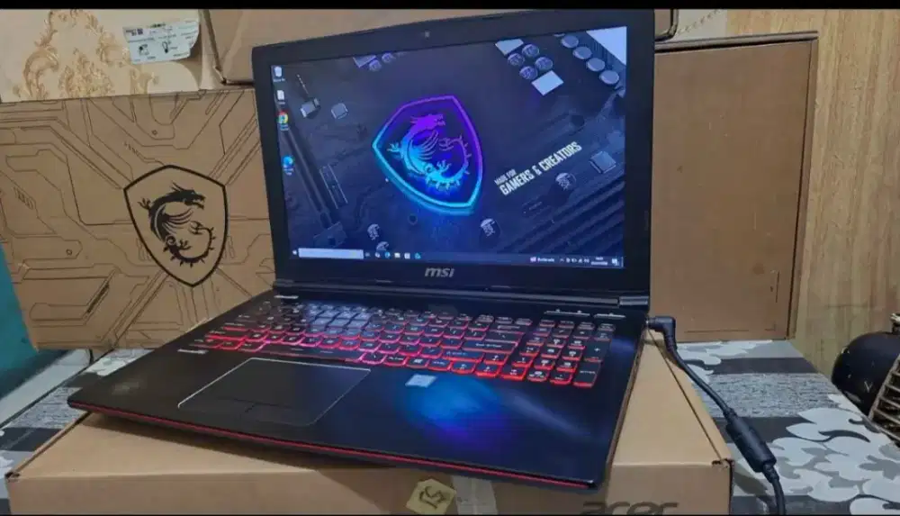 laptop gaming MSI GE62QD
