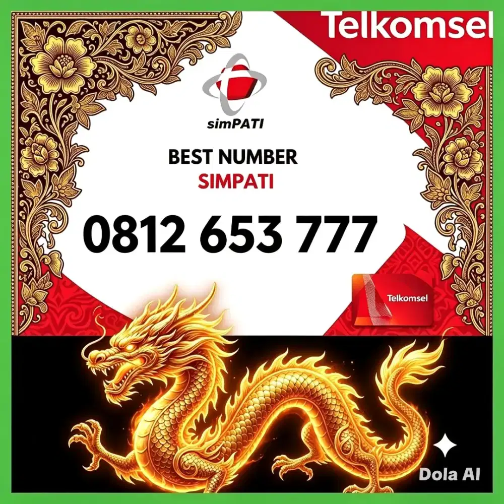 Nomor cantik simpati Telkomsel super