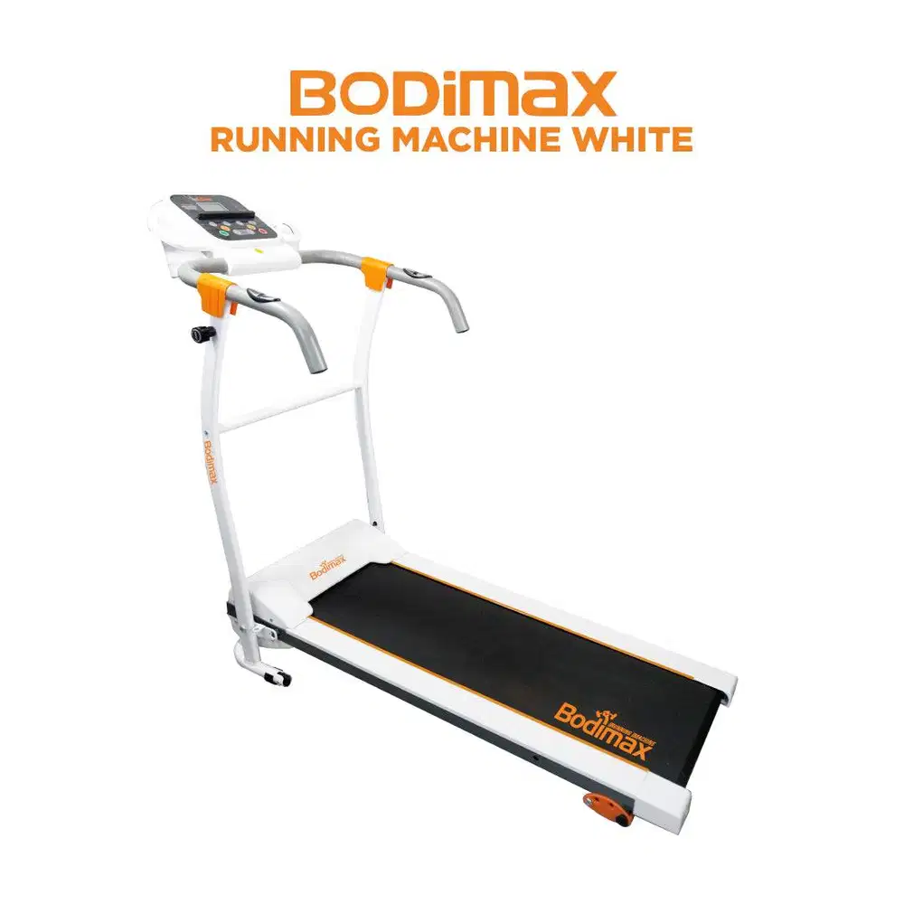 Treadmill Bodimax Putih Orange