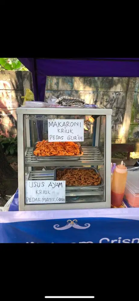 etalase fried chicken