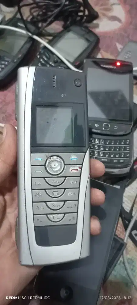 Jual Hp Nokia 9500 communicator gembling bahan fisik utuh aman pm