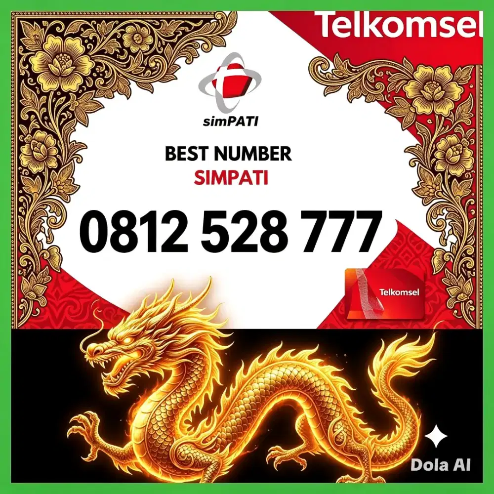 Nomor cantik simpati Telkomsel super