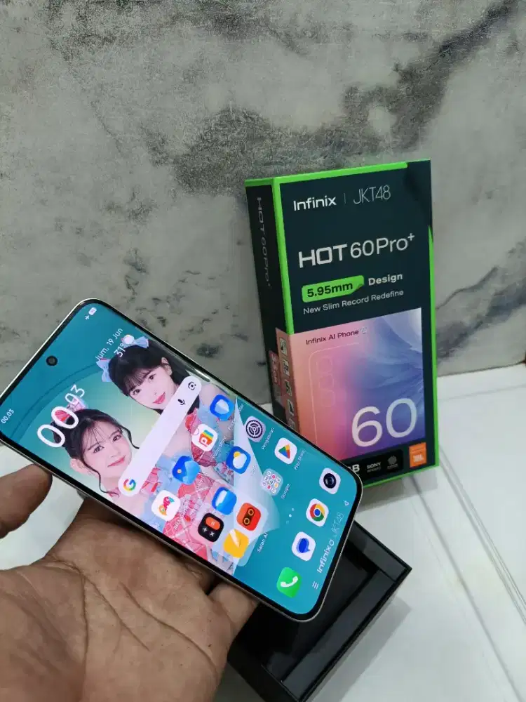 Infinix hot 60 pro plus ram8/128 fulset ORI garansi panjang