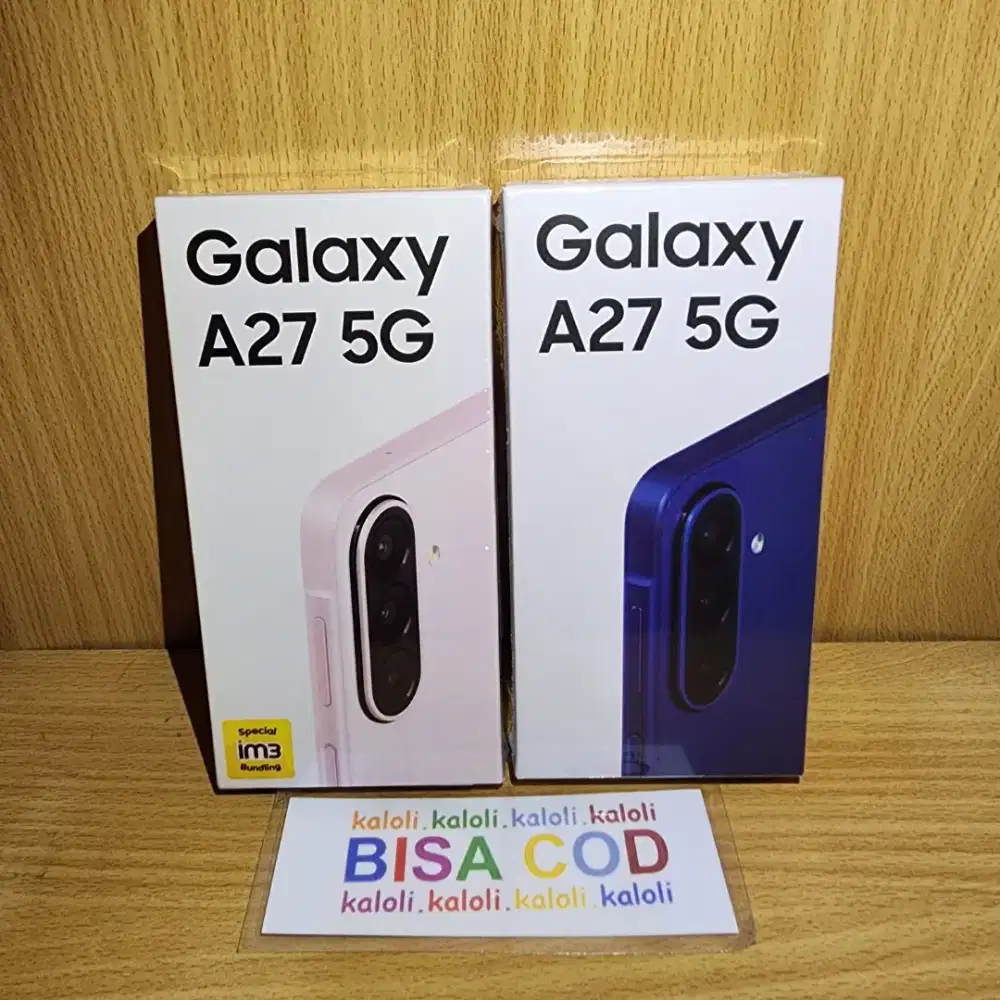 Samsung Galaxy A27 5G 8/128.
New Segel Garansi Resmi Samsung Indonesia