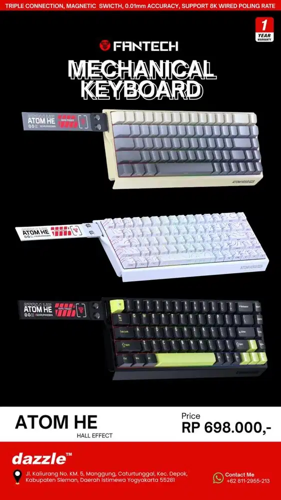Fantech MK922 Hall Effect