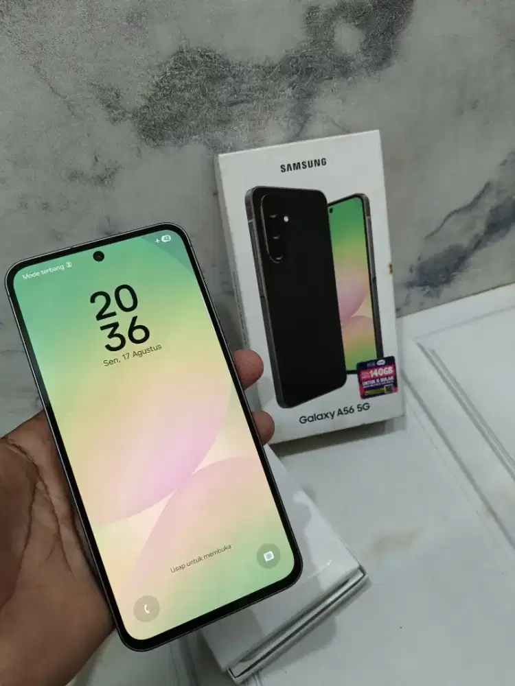 Samsung galaxy A56 ram12/256 fulset ORI segel