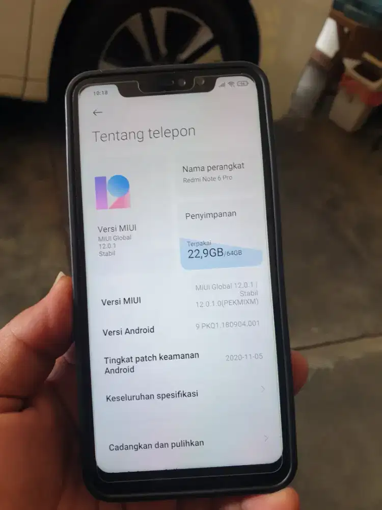 Redmi note 6 pro 4/64
