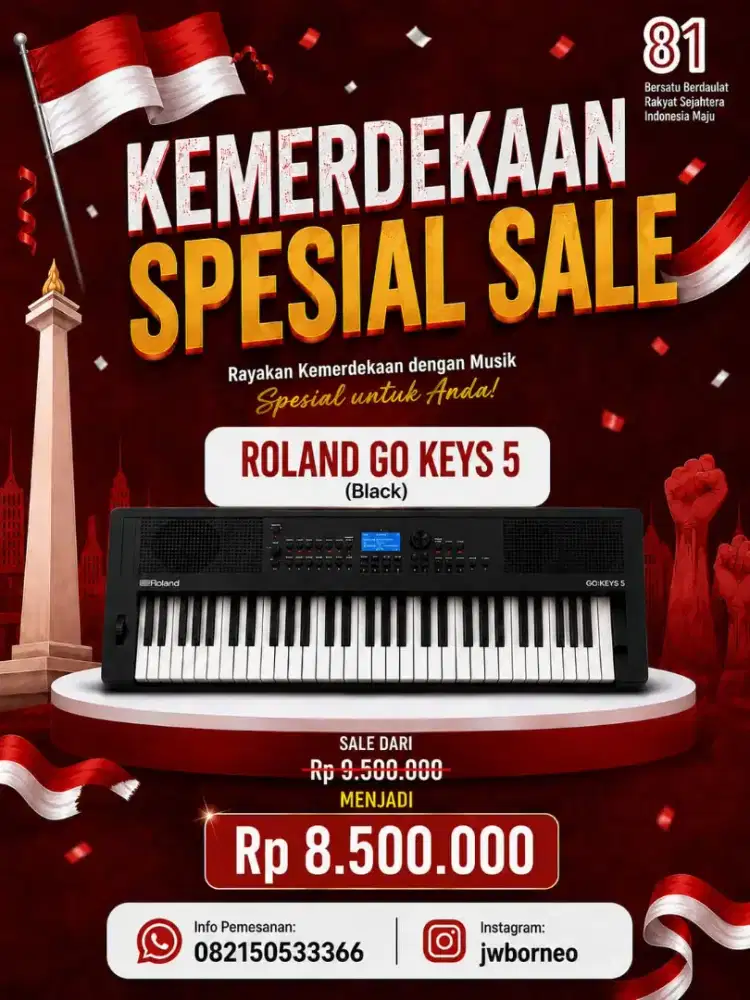 KEYBOARD ROLAND GO KEYS 5
