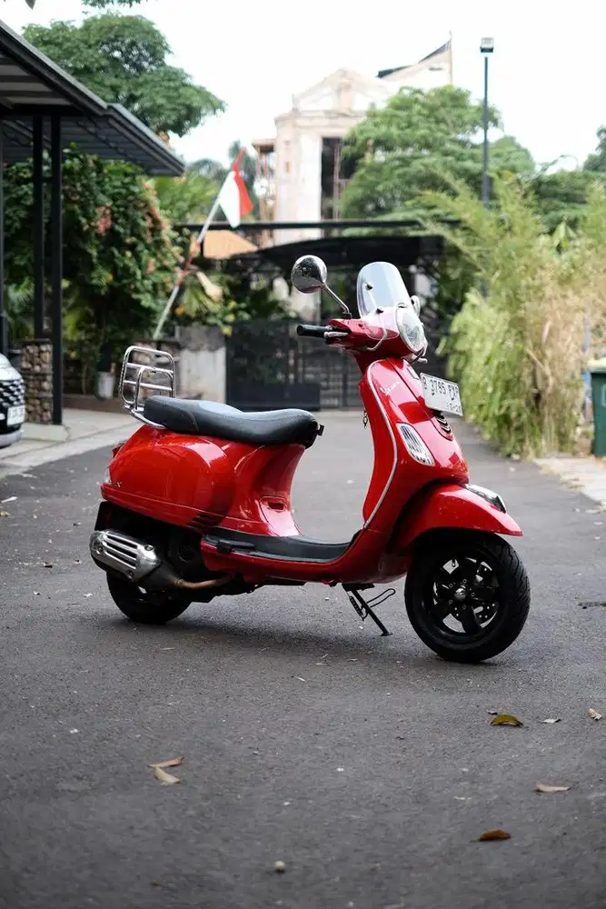 VESPA LX 125 IGET 2018 MERAH MERONA