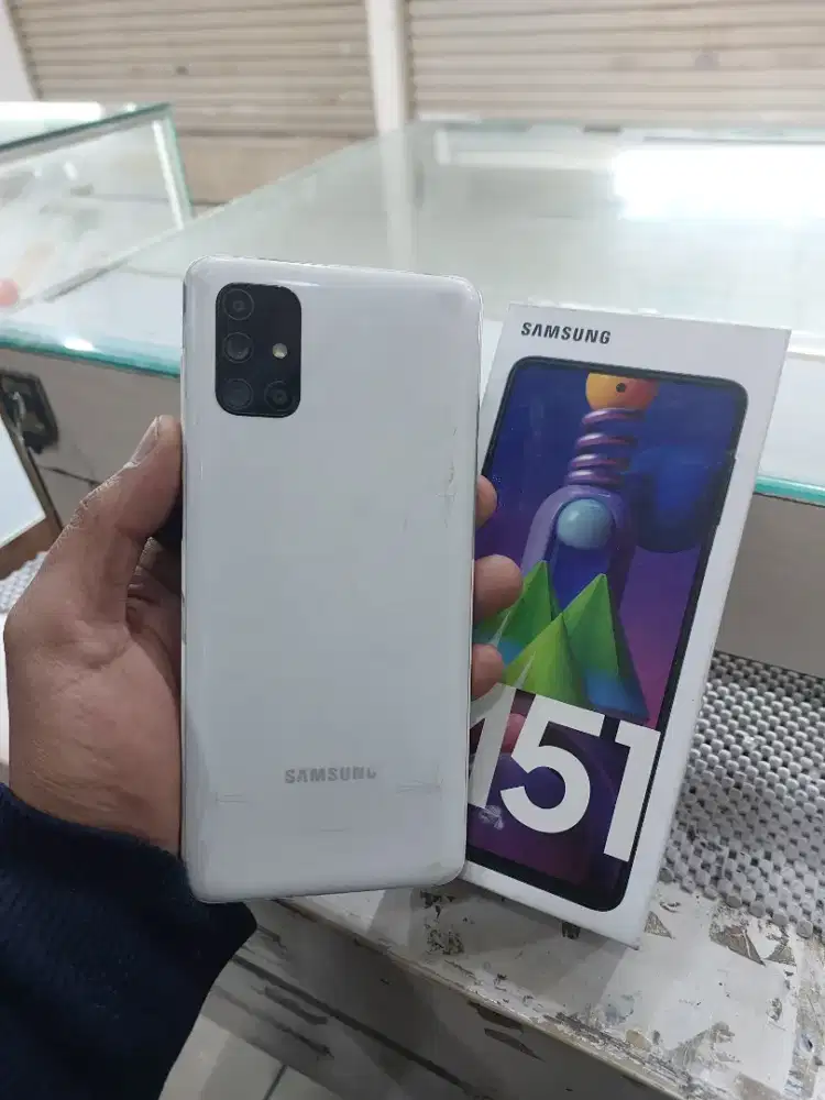 samsung M51 8/128gb second resmi