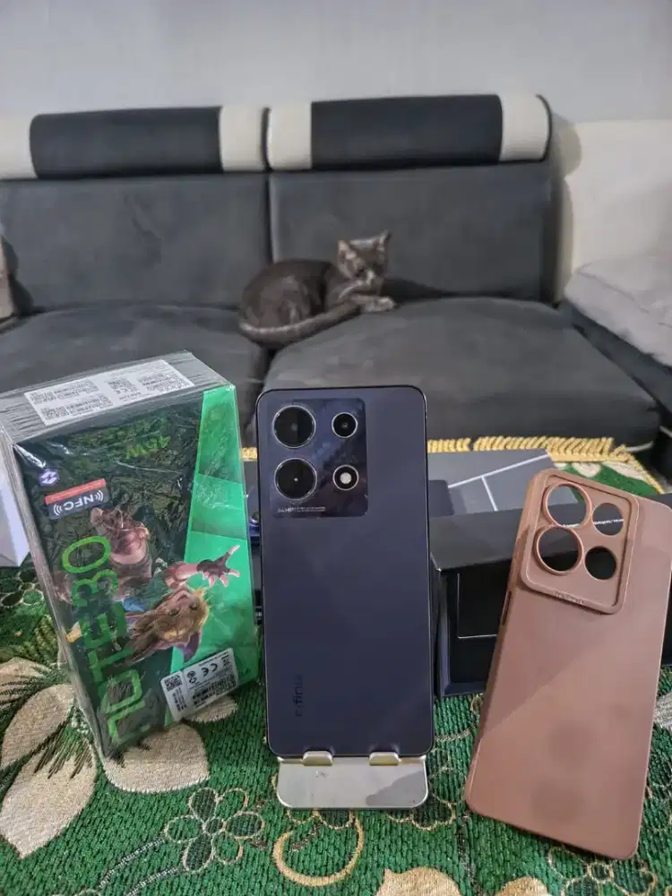 INFINIX NOTE 30 NFC 4+4/128GB BLACK MINUS LAYAR LCD GANTIAN RETAK