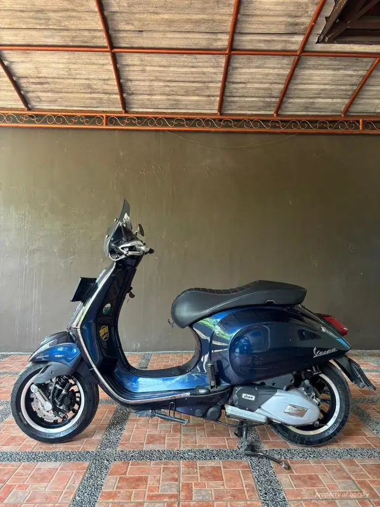 Piaggio Vespa Primavera iGet 2016 | Pemakaian 2017 | Blue Metallic