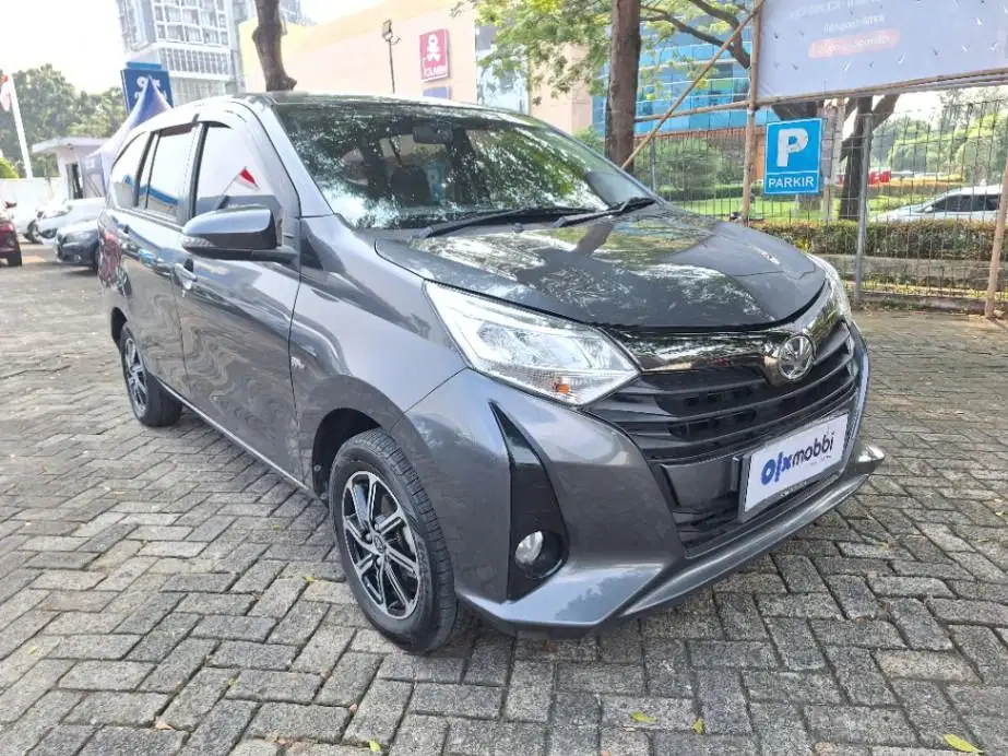 DP MURAH Toyota Calya 1.2 G Bensin-AT 2021 Abu-Abu CAALF