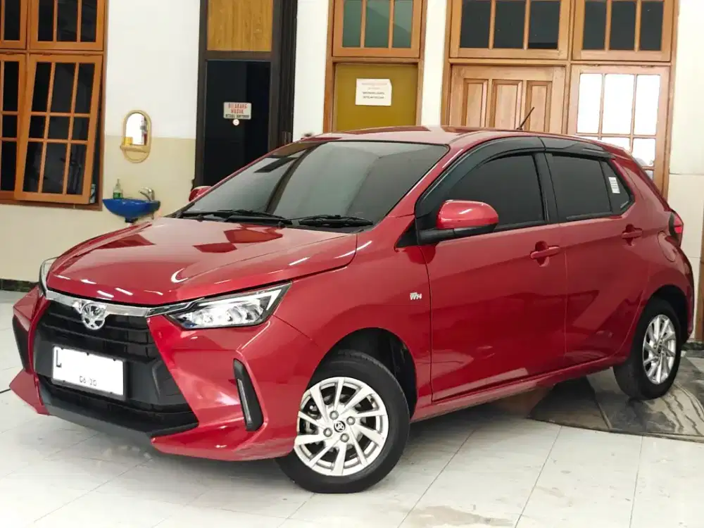 2025 Asli New Agya G 1.2 Automatic Merah L Tg1 Full Ori 2024 GR Sport