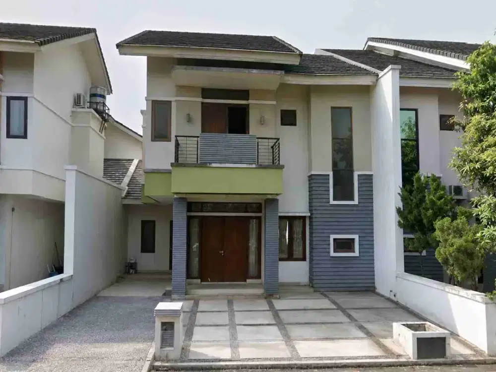 Disewakan Rumah semi Furnish Dalam Cluster Heliconia Harapan Indah Bekasi