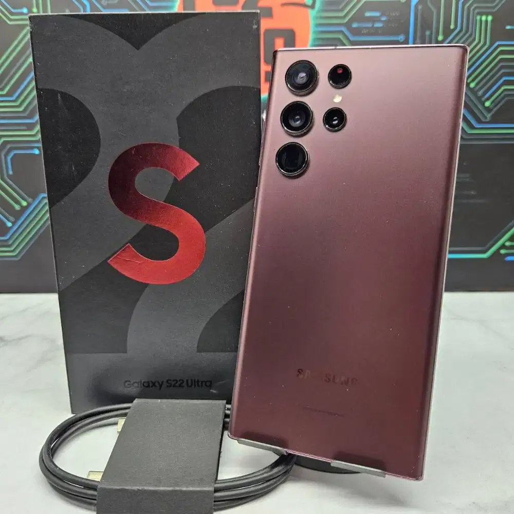 Samsung Galaxy S22 Ultra 12/256GB Exclusive Burgundy SEIN Fullset