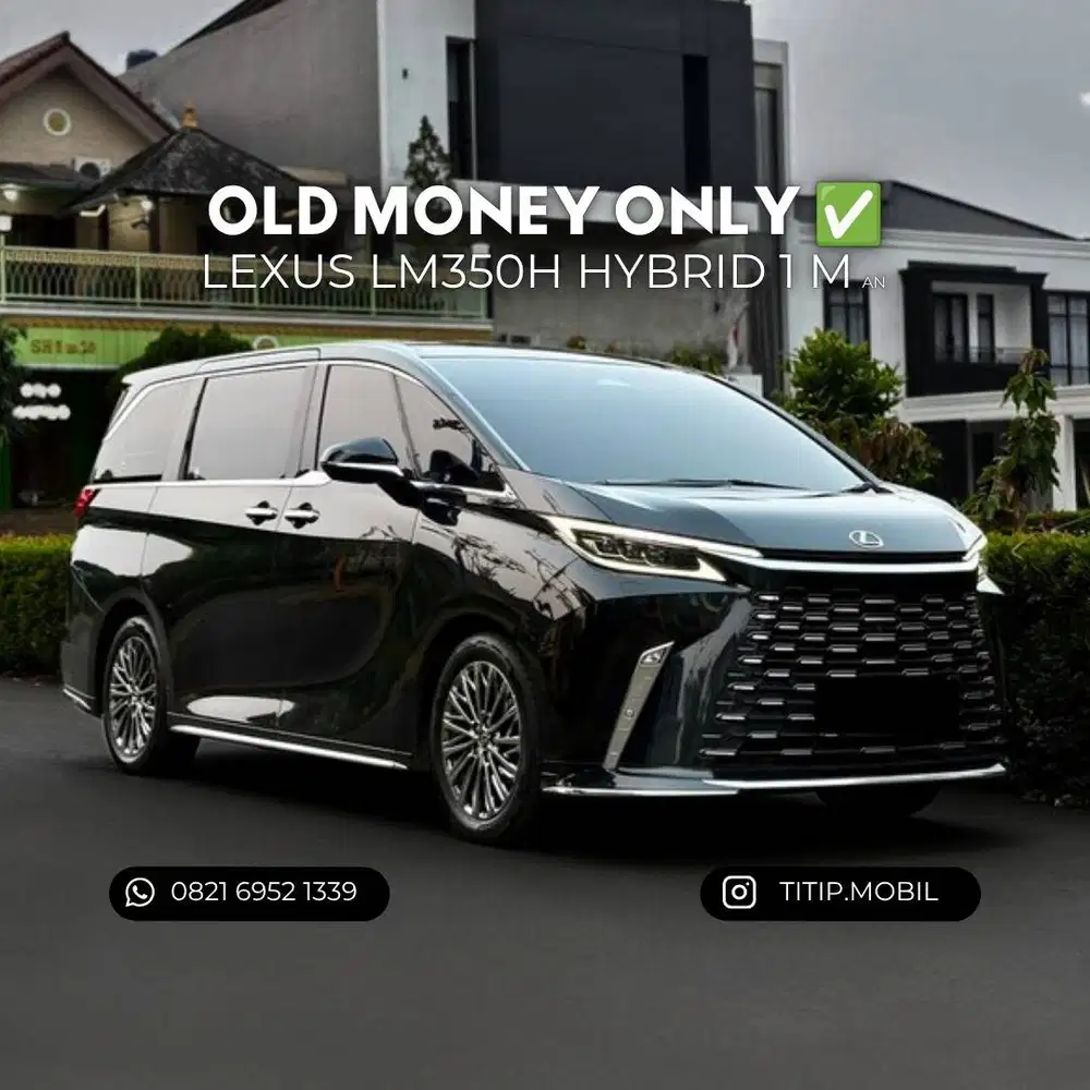 [CASH] LEXUS LM350h HYBRID 7-SEATER 2025
