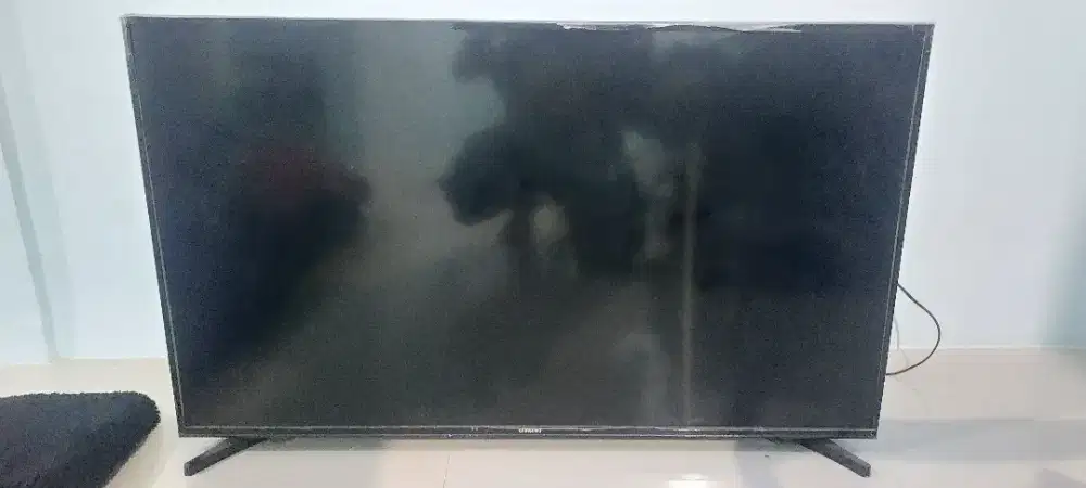 Tv led LG 43in rusak layar & kulkas Panasonic rusak kompresor
