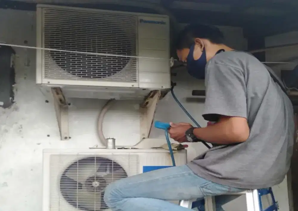 Service AC kulkas mesin cuci dan pompa air