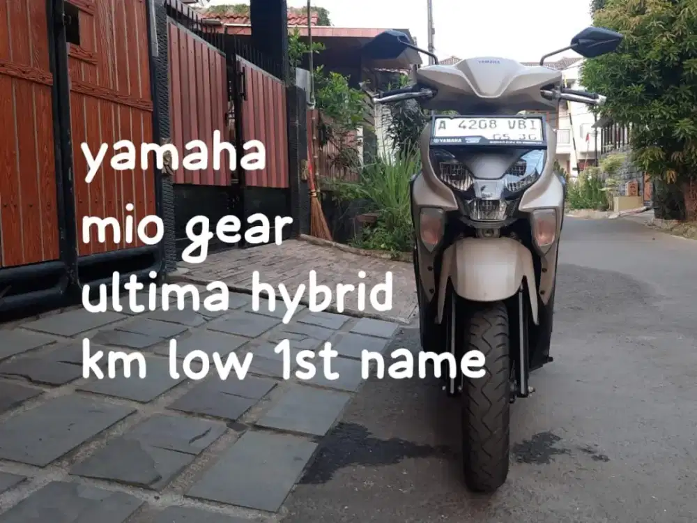low KM 1st NAME record SERVICE yamaha MIO gear ULTIMA hybrid TT beat
