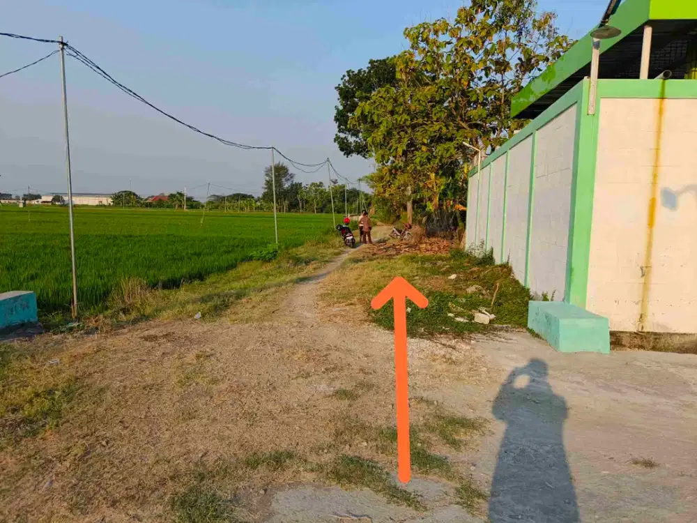 tanah pekarangan dekat exit tol sragen timur