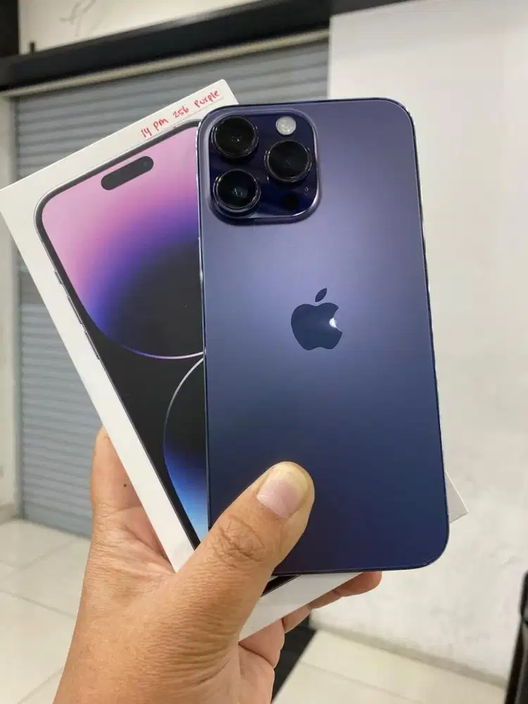 iPhone 14 ProMax 256Gb Resmi iBox Mulus LikeNew Fullset